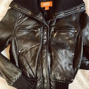 Michael Kors Leather Jacket
